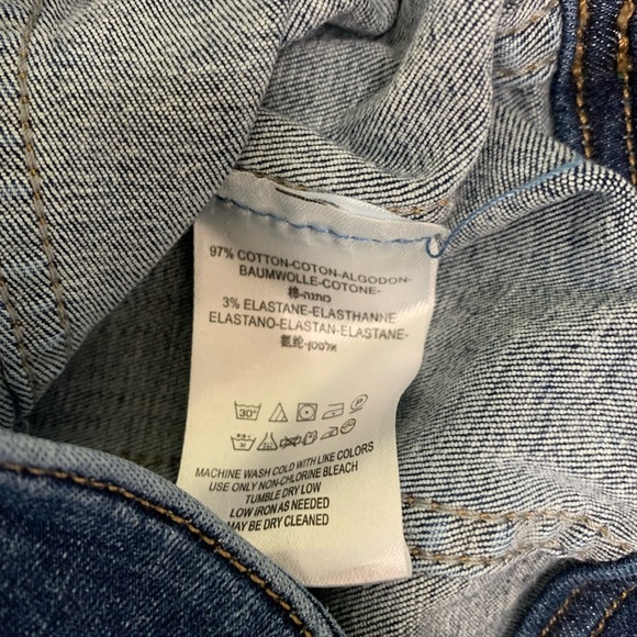 Free People Women’s Strecky Y2K Jean Tie Front Midi Pencil Skirt Size 2 - Picture 9 of 9